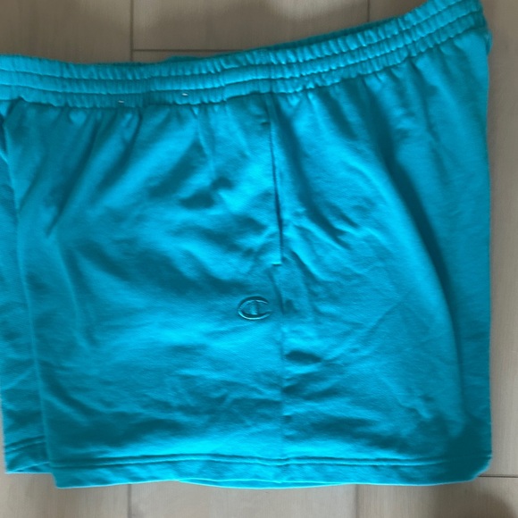 Champion Women's Teal Athletic Shorts - Picture 1 of 3